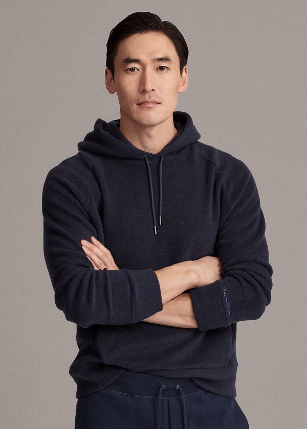 Men's Ralph Lauren Fleece Hoodies | 821364KID